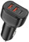 Car Phone Charger for Nissan Micra,Automobile Cigarette Lighter USB Chargers,Adapter Splitter Multi Socket,Outlet Voltmeter Fast Charging Retractable Accessories,2 USB + 1 PD