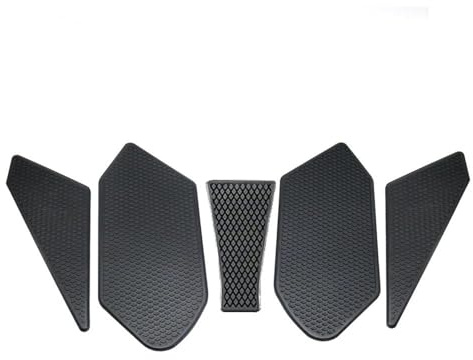 DZSMACHENGSM per Kawasaki per Ninja 500 SE per NINJA500 2024 Adesivi per Serbatoio Carburante Laterali Antiscivolo Moto Adesivo Gomma Impermeabile Coperchi Laterali Moto Serbatoio