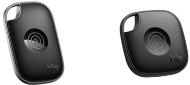 Tile by Life360 Pro (2024) – Leistungsstarkes Bluetooth-Tracker Bundle, Schlüsselfinder und Gegenstandslokalisator für Schlüssel, Taschen und mehr, Schwarz + Schwarz