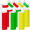 300Stück Eintrittsbänder 6Farben Neon Event Handgelenkband Festival Armbänder Papier Armbänder Partybänder Wasserdichte Wasserfeste Papierarmbänder Securebänder Festival Armbänder