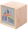 Fabulous Holzkiste – New York Skyline Reise USA Urlaub (10 x 10 x 10 cm)