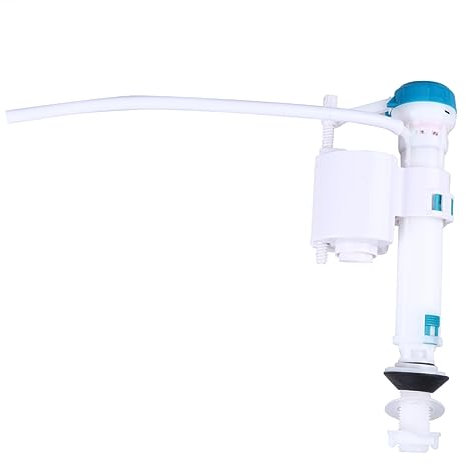 CANIGHT Bathroom Inlet Valve G1/2 Plastic Tube Push Button Valve Retractable Fitting Toilet Cistern Lever