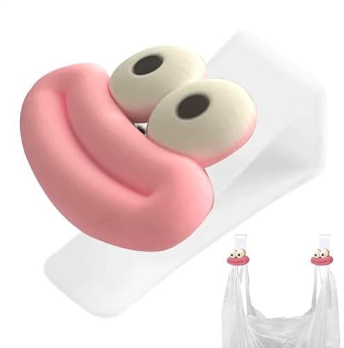 Bin Holder, Bin Bag Clips for Rubbish Bin, Bin Insert Holder, Stylish Bin Bag Clips with Creative Appearance, Sturdy Wheelie Bin Clip Bin Clips for Bin Bags, Clothes