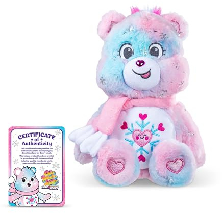 Care Bears - Collector Edition 14 Zoll Snowflake Sparkle Bear - Medium Size Plüsch - Weich, Huggable Plüsch, Gefülltes Tier für Mädchen und Jungen, Alter 4+
