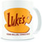 Faithful Prints Luke's Diner-Kaffeetasse, inspiriert von Gilmore Girls – ideale Weihnachtstasse aus Keramik, 325 ml, Retro-TV-Show-Sammeltasse für Tee-Geschenk