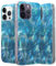 LONLI Hue Schutzhülle für iPhone 14 Pro – [360° Stoßdämpfende Stoßdämpfer] – [Niedliche und einzigartige Handyhülle für Mädchen und Frauen] – Ozeanwelle