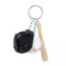 TTETTZ 2 X Baseballschläger Schlüsselanhänger, Baseball Schlüsselring, Souvenir, Sport Partygeschenk, Sportball, Schlüsselanhänger für Tasche, Geldbörse, Bri