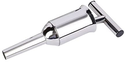 HOMOBABE Stainless Steel Sausage Stuffer Small Tube Kit Meat Filler Tool for Home Sausage Making