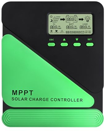 Flaroey Regolatore di Carica Solare MPPT -D50 Pannello Solare Regolatore di Carica Solare 12V 24V Batteria Ingresso Fotovoltaico 100VOC