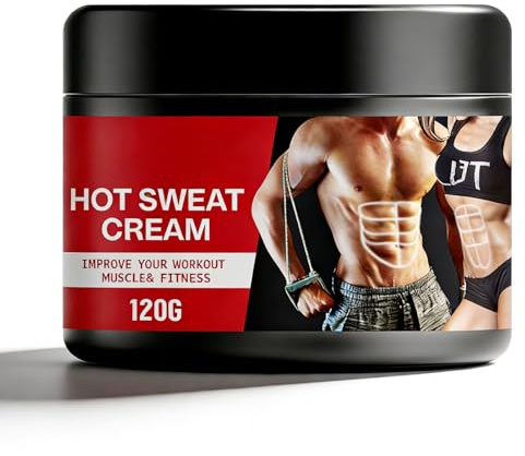 Bauch Creme 120g,Sweat Fat Burning Gel,Hot Cream,Körperformende Massage-Creme für Shaping Waist, Abdomen and Buttocks Slimming Cream for Men and Women