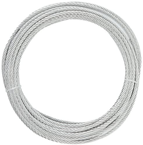 Fixman 858237 Cable galvanizado, Plata, 6 mm x 10 m