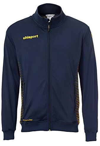Uhlsport Herren Herren Jacke Score Track Jacke, marine/fluo gelb, L, 100517308