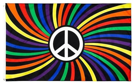 SHATCHI 152 x 91 cm Lesbische Liebe Geschlecht Diversity Trans/LGBTQ/Pansexuell/nicht-binärisch/geschlechtsfluidige Feier Fan Parade Hochzeit Geschenke Dekorationen Gay Peace
