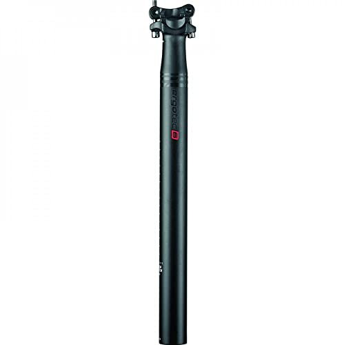 ErgoTec Unisex – Erwachsene Skalar XXL Patentsattelstütze, Schwarz, Ø 34.9 mm,400 mm