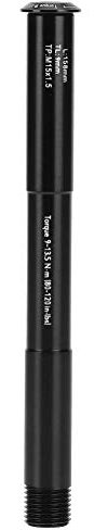 Keenso Assale Forcella Anteriore Bici, Assale Forcella Anteriore Bici Tubo Anteriore Albero Passante Potenzia l'asse della Forcella in Lega di Alluminio(15X110MM(158L)