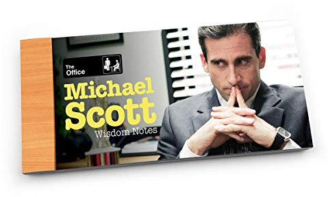 Papersalt The Office Merchandise, Michael Scott Wisdom Notes Funny Quotes from The Office TV Series