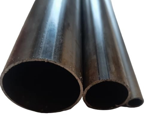 Stahlrohr Rohr Stahlrundrohr Rundrohr Konstruktionsrohr Hohlprofil 1,2 mm stark (⌀16mm x Länge: 1m)