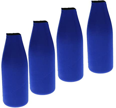 LOVIVER 4X Flaschenkühler Neopren Bar & Wein Accessoire für Partys Im Freien