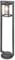 Trio Leuchten Außen Wegeleuchte Lunga 412060142, Aluminium Druckguss, Glas, exkl. 1x E27, Anthrazit