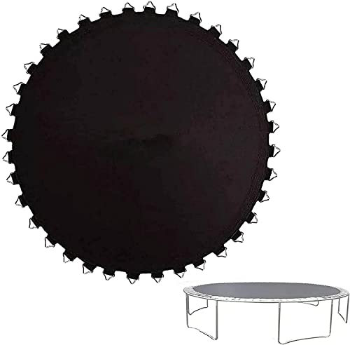 Trampolin-Ersatzzubehör Trampolin-Ersatz-Sprungmatte, hochelastische Trampolin-Austausch-Sprungmatte mit Metall-V-Haken, wasserdicht, UV-beständig für Trampoline mit rundem Rahmen