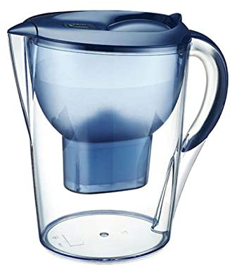 Carafe Filtrante Eau 3,5 L, Carafe Filtrante Porte Réfrigérateur, Réduction Microplastiques, Chlore, Impuretés Calcaires, Cartouches Refroidisseur D'eau.,A