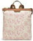 RADLEY London Blooms Responsible Small Ziptop Backpack for Women, in Floral Cotton Canvas
