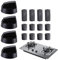 Xvilmaun Piezas de repuesto para perillas de horno, perillas de control para placas de cocina | Botones de repuesto 4 X - Accesorios para botones, botón termostático, botón de cocina para cocina
