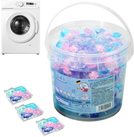 40pcs Dosettes De Détergent À Lessive, Capsules De Lessive 5 En 1 | Perles D'assouplissant Avec Perles Parfumées, Parfum Long Pour Appartement, Salle De Bain, Maison, Dortoir