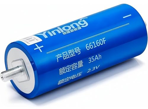 Batterie Lithium LTO 2,3V 35Ah YINLONG – 12 Cellules pour Stockage d’Énergie Solaire, Longue Durée et Charge Rapide