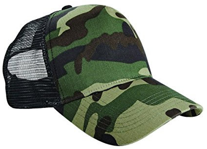 ASVP Shop Army Baseball Cap Camo Snapback Trucker Cap Mens Ladies Fashion (Jungle)