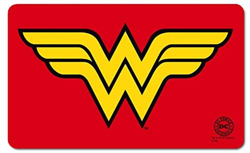 Logoshirt® DC Comics I Wonder Woman I Logo I Frühstücksbrettchen I Schneidebrett I 23x14cm I spülmaschinenfest & hitzebeständig I Lizenziertes Originaldesign
