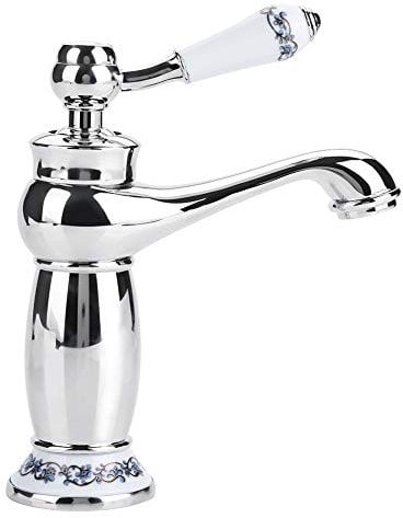 MAGT Miscelatore Bagno Vintage, Miscelatore Lavabo Bagno 360° Rubinetti Monocomando per Decorazione della Casa