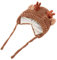 TOYANDONA Weihnachten Baby Ohrenklappe Hüte Weihnachten Stricken Rentier Geweih Mütze Kleinkinder Hirsch Ohr Hut Kinder Winter Warme Mütze Weihnachtsmütze für Kinder Kleinkinder