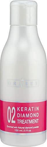 Orasey Alles-In-Einem Brasilianisches Keratin Diamond Behandlung 150 ml - Keratin Kur für Haarglättung - Für alle Haartypen
