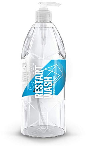 GYEON Q²M RestartWash - Ultimate Ceramic Coating Car Shampoo - Slick & Effective Iron-Removing Car Wash Shampoo - For Bucket or Foam Gun Use - Car Wash Maintenance Kit Products (1000ml)