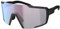 Scott Shield Compact Wechselscheiben Fahrrad Brille schwarz/blau Chrome Enhancer