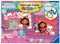 Ravensburger CreArt 23754 - Gabby's Dollhouse - Malen nach Zahlen für Kinder ab 5 Jahre, Malset mit Rahmen, Pinsel und Acrylfarben, Geschenk für Mädchen und Jungen