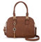 Montana West Kleine Handtasche mit Tragegriff oben für Damen, Umhängetasche, Handtasche, S Braun