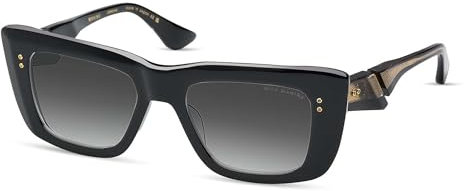Dita MAHINE Black Yellow Gold W/Grey Shaded 53/20/150 Damen Sonnenbrillen