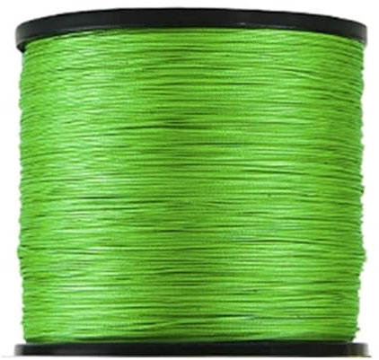 SXLSZ Geflochtene Angelschnur 8Fach,Stränge Super Strong 500M PE Starke Geflochtene Schnüre Fisch Linien,Karpfen Zubehör Angelschnur Geflochten,Grün,0.5mm