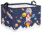Clastyle Weltraum Kinder Wäschekorb mit Henkel Faltbar Kleidung Spielzeug Aufbewahrungskorb Jungen Aufbewahrungsbox für Babyzimmer Bad, Rakete Starten, 40 * 30 * 30 cm