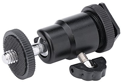 Handyhalteria Camara Back 1 4 Zoll Schraube Camerapodhead Blitzschuh-Adapter Zubehör für Digitalkamera