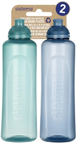 Sistema Twist 'n' Sip Squeeze Sports Water Bottles