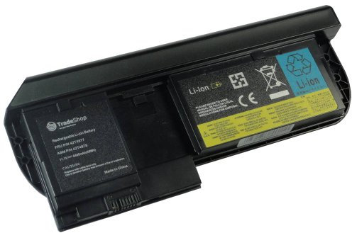 Trade-Shop Li-Ion Akku 10,8V/11,1V 4400mAh für IBM Lenovo ThinkPad X220t X220 Tablet ersetzt 42T4881 ASM-42T4882 FRU-42T4881 45N1077 42T4903