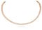 ZAVANA Tennis-Kette Gold für Damen und Teenager-Mädchen, vergoldete Tennisketten für Frauen, Diamant-Halskette mit funkelnden weißen Steinen, Modeschmuck mit Geschenkbox