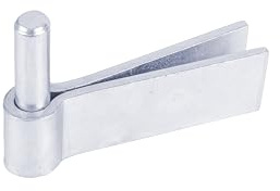 Alberts 864002 Kloben zum Einmauern | F-Mauerhaken | galvanisch blau verzinkt | Dornmaß Ø16 mm | 105 x 40 mm | 10er Set
