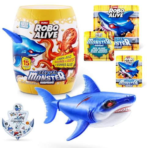 ROBO ALIVE Deep Sea Monster Surprise (Hai) von ZURU