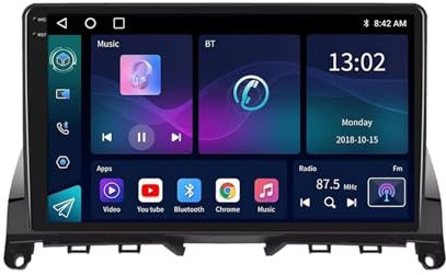 9 Pollici Android 13 Autoradio per Mercedes Benz C Class 3 C220 C180 W204 S204 2006-2011 Navigazione GPS Touch screen con Bluetooth SWC FM RDS Radio AHD WIFI DVR Ventola di raffreddamento(2+32G)