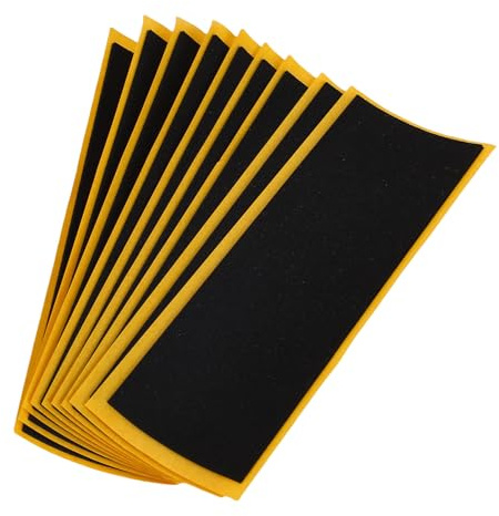 50 Stück Schaumstoff Griffband für Skateboard, rutschfeste Mini-Griffbrett-Aufkleber aus Holz – Skateboard Grip Tape, Skateboard Zubehör