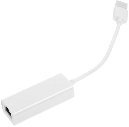 SMASOLO USB to Ethernet Adapter Gigabit Ethernet Adapter for High Speed Data Transmission USB to Connector Compatible with Various Devices Sleek Design